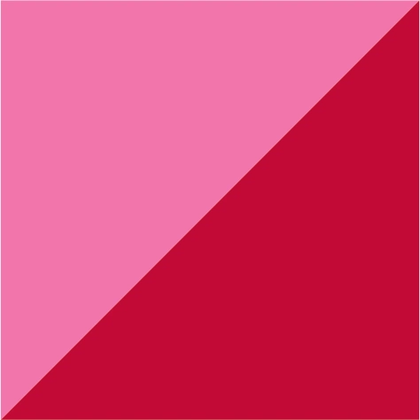 true pink/classic red